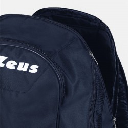 Zaino Sportivo Zeus All-in Blu Dettaglio Tasca Posteriore