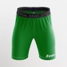 Bermuda Elasticizzato Verde