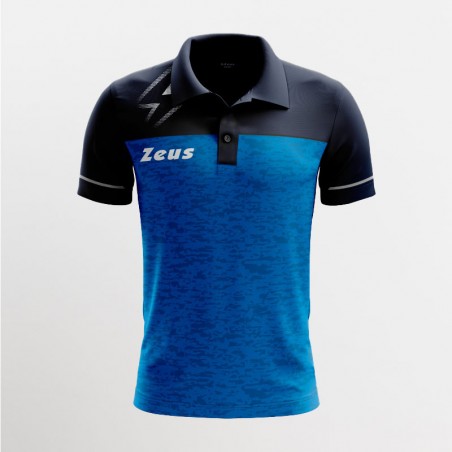 Polo Olympia Bikolor Royal Blu