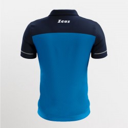 Polo Olympia Bikolor Royal Blu Retro