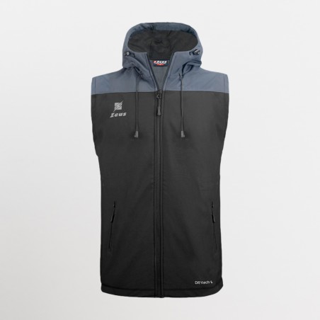 Smanicato Softshell Dark Grey/Nero