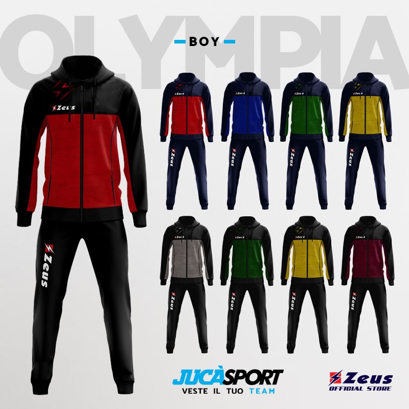 Zeus Tuta Olympia Boy Colori Disponibili