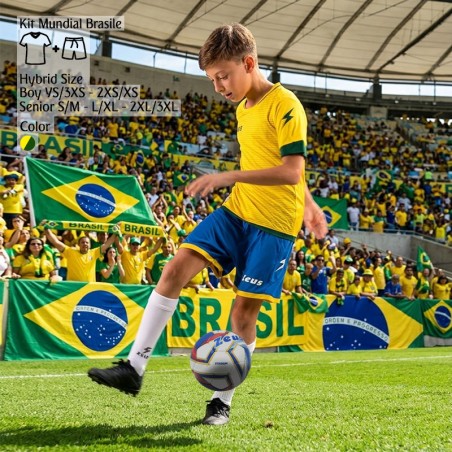 Kit Mundial Brasile - Completo Calcio Zeus Sport