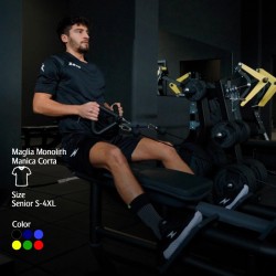 Maglia Zeus Sport Monolith MC | Traspirante e Personalizzabile | Jucasport.it